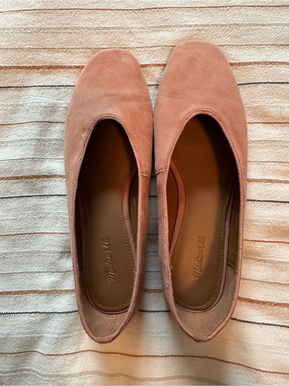 Madewell The Mylie  Ballet Flats warm umber suede